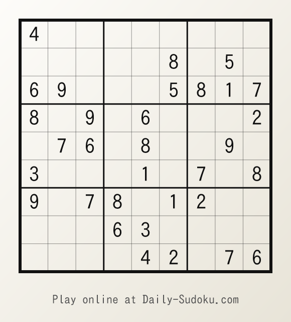 Daily Sudoku