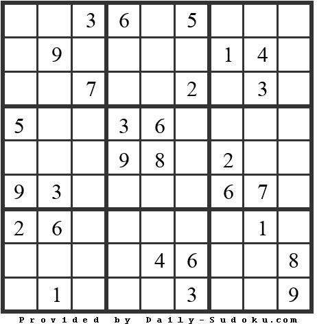 Daily Sudoku