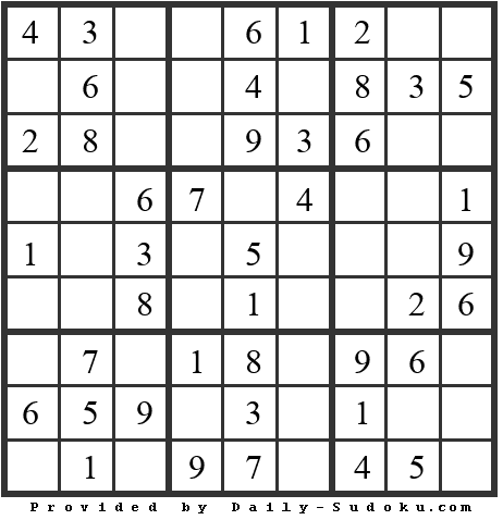 Daily Sudoku