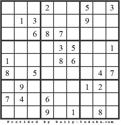 Daily Sudoku
