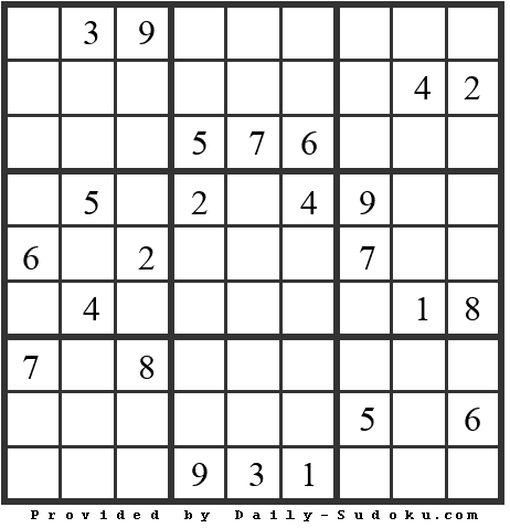 Daily Sudoku