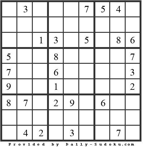 Daily Sudoku