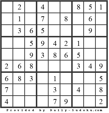 Daily Sudoku