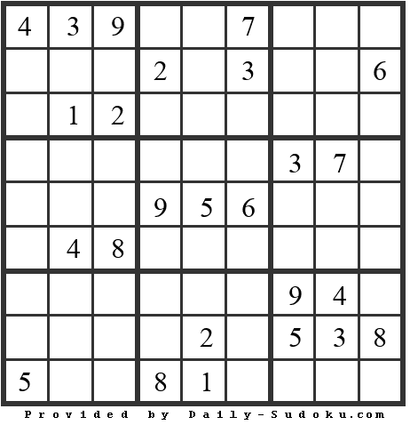 Daily Sudoku
