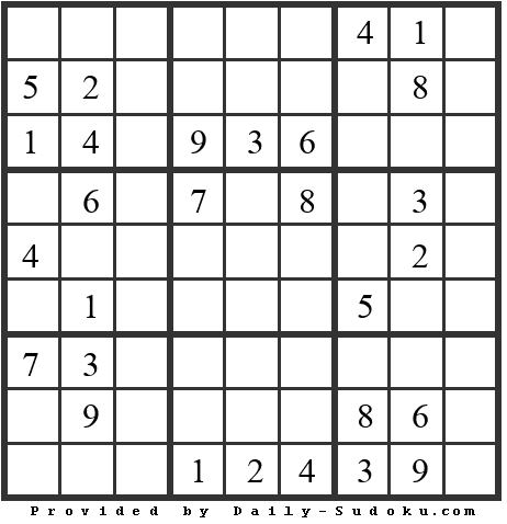 Daily Sudoku