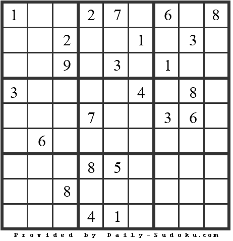 Daily Sudoku
