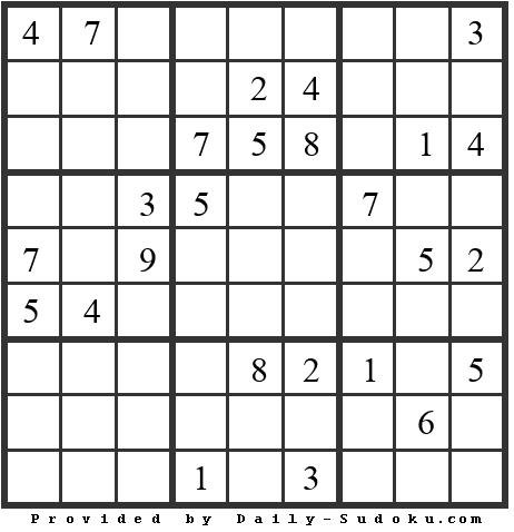 Daily Sudoku