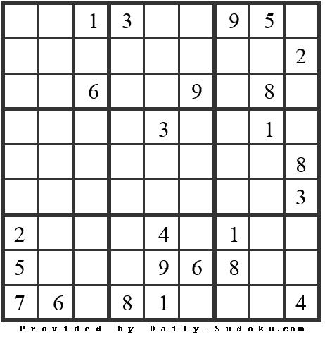 Daily Sudoku