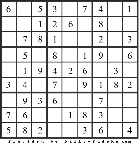 Daily Sudoku