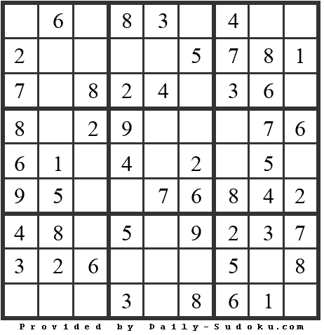 Daily Sudoku