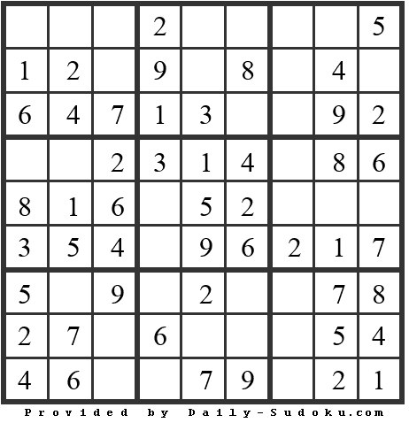 Daily Sudoku