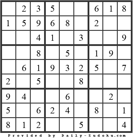 Daily Sudoku