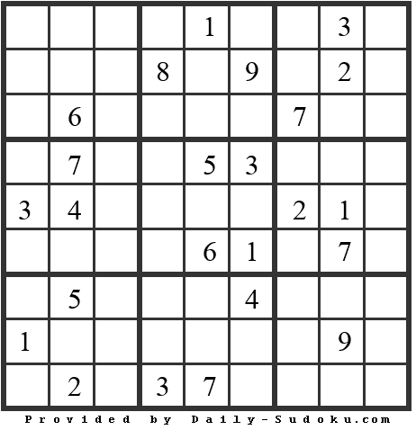 Daily Sudoku