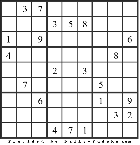 Daily Sudoku