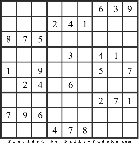 Daily Sudoku