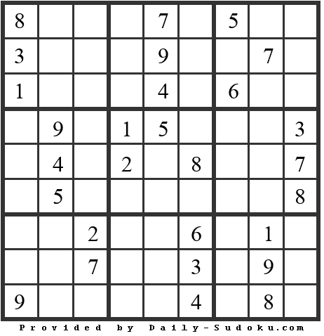 Daily Sudoku