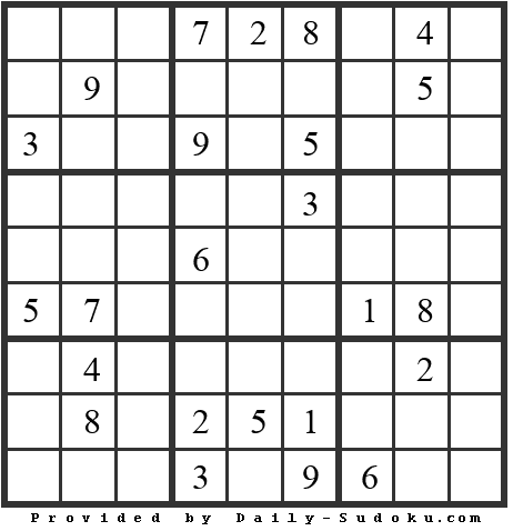 Daily Sudoku