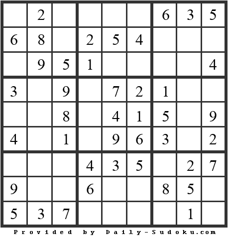 Daily Sudoku
