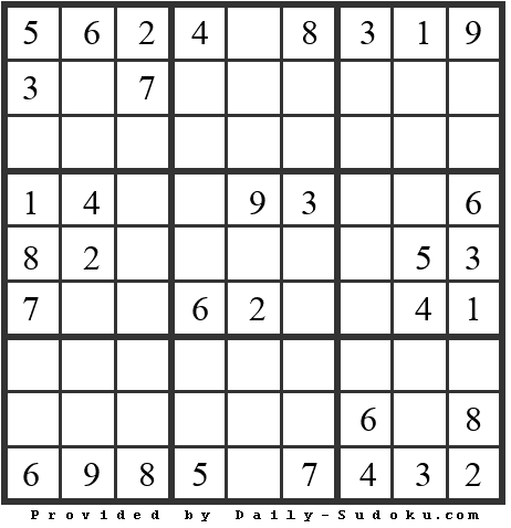 Daily Sudoku