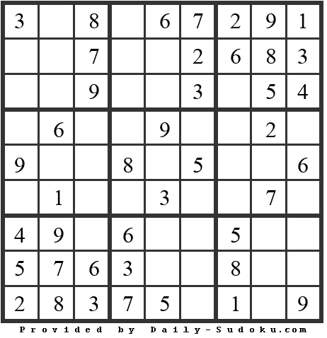 Daily Sudoku