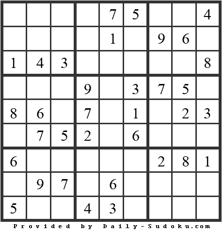 print sudoku 2020 05 28 level easy at daily sudoku
