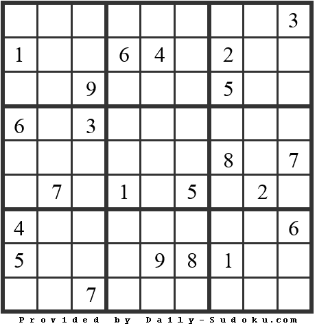 Daily Sudoku