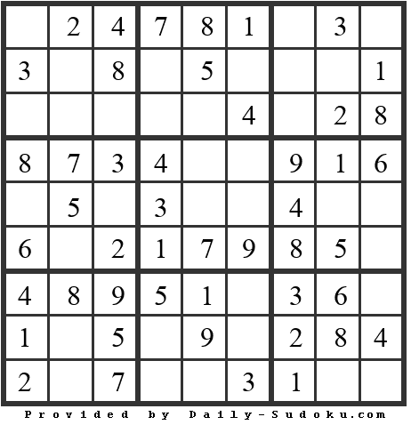 Daily Sudoku