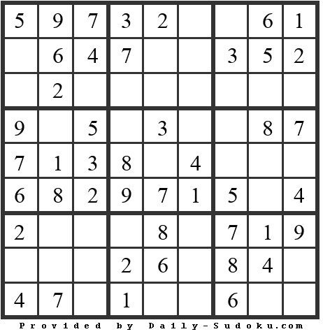 Daily Sudoku
