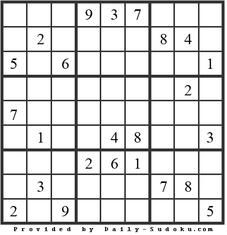 Daily Sudoku