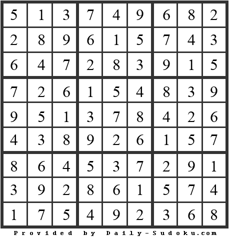 Daily Sudoku