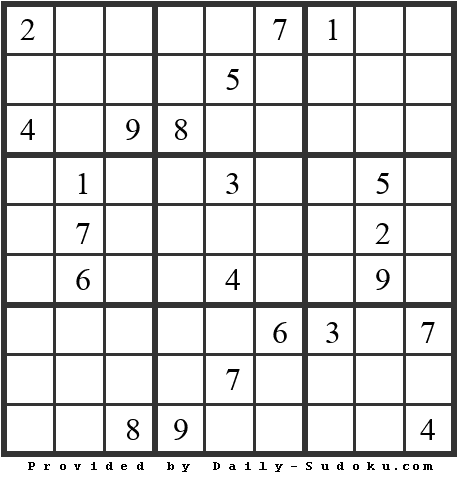 Daily Sudoku