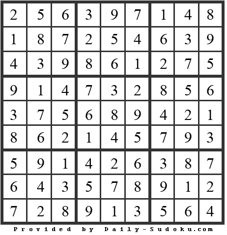 Daily Sudoku