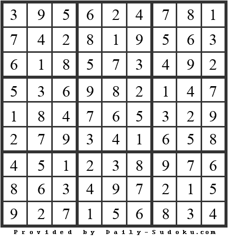 Daily Sudoku