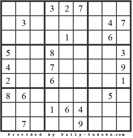 Daily Sudoku