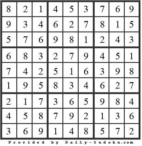 Daily Sudoku