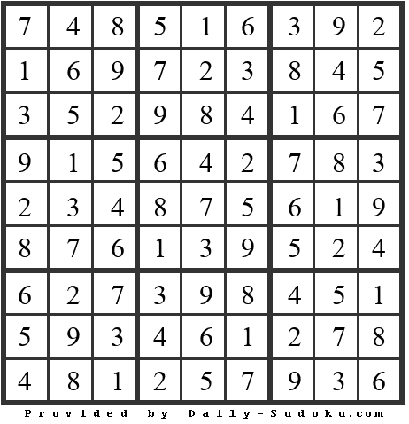 Daily Sudoku