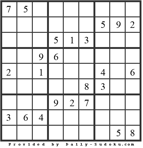 Daily Sudoku