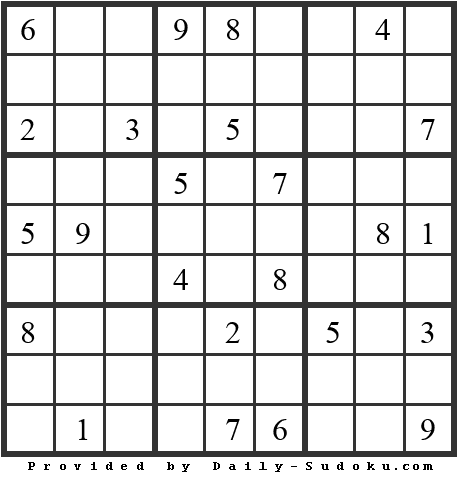 Daily Sudoku