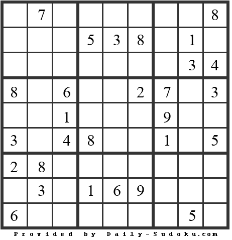 Daily Sudoku