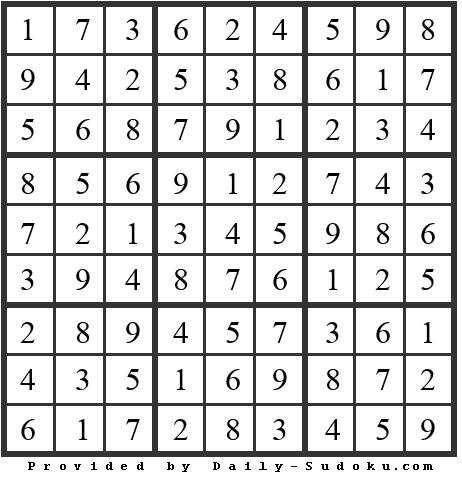 Daily Sudoku