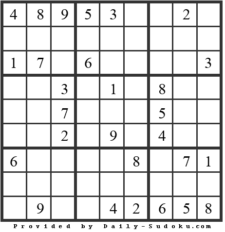 Daily Sudoku