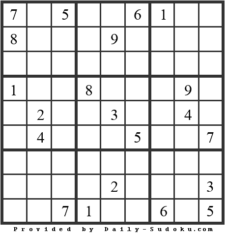 Daily Sudoku