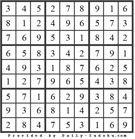 Daily Sudoku