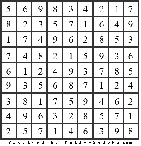 Daily Sudoku