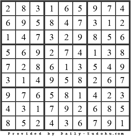 Daily Sudoku