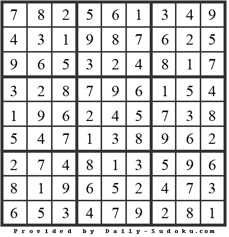 Daily Sudoku