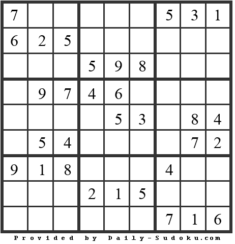Daily Sudoku