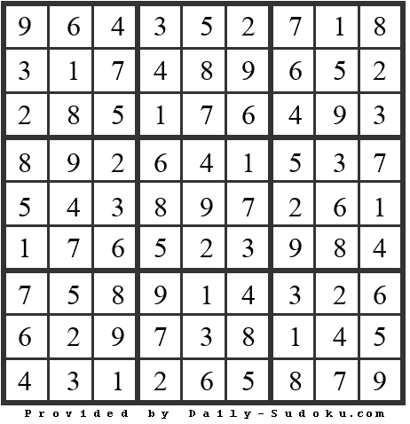 Daily Sudoku