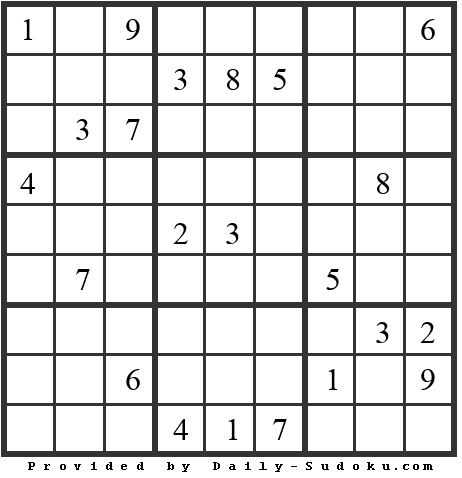 Daily Sudoku