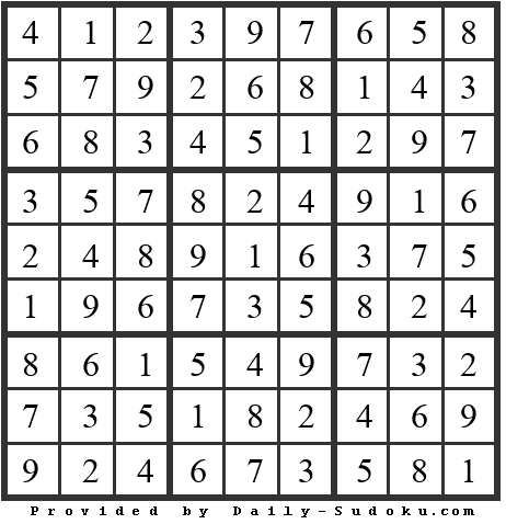 Daily Sudoku